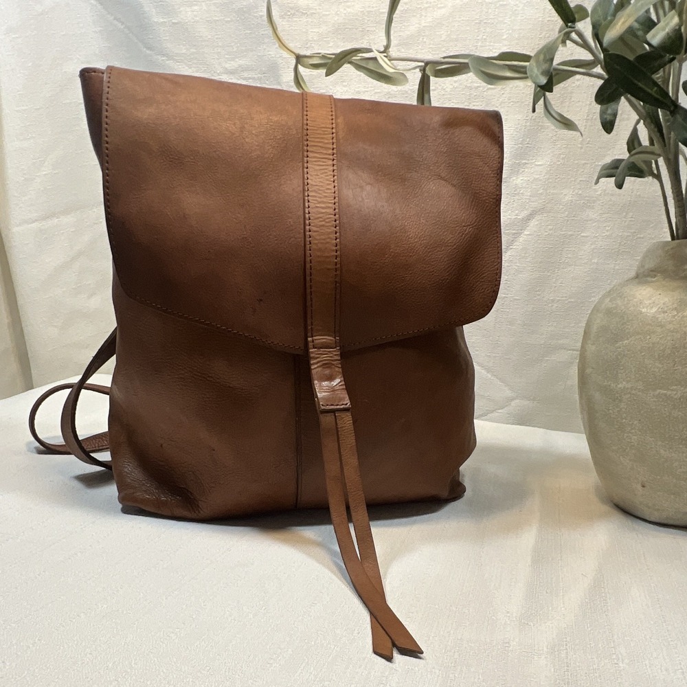 Raven + Lily Bags | Raven & Lily Brown Leather Backpack Magnolia